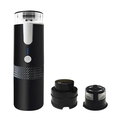 Portable Coffee Maker Electric Capsule Grind-And-Brew Coffee Maker Suitable for Ground Coffee and K-Cup Large Coffee Pods